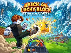 Permainan Kick a Lucky Block: Tsunami Waves