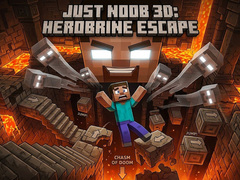 Permainan Just Noob 3D: Herobrine Escape
