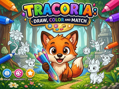 Permainan Tracoria: Draw, Color & Match