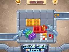 விளையாட்டு Color Cube Puzzle