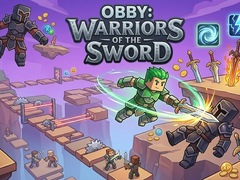 விளையாட்டு Obby: Warriors of The Sword