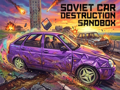 விளையாட்டு Soviet Car Destruction Sandbox