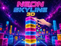 Permainan Neon Skyline 3D