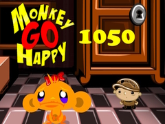 Permainan Monkey Go Happy Stage 1050