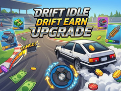 Permainan Drift Idle Drift Earn Upgrade
