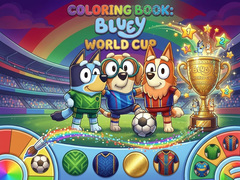 Permainan Coloring Book: Bluey World Cup