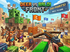 Permainan Deer Vs Baldi: Front