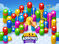 Permainan Hexa Arrows Puzzle