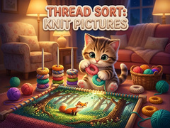 Permainan Thread Sort: Knit Pictures