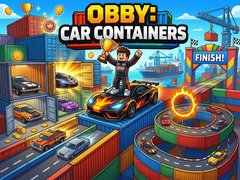 గేమ్ Obby: Car Containers