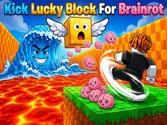 Permainan Kick Lucky Block For Brainrot