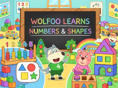 Permainan Wolfoo Learns Numbers & Shapes