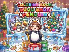 గేమ్ Coloring Book: Gugu Gaga Penguin