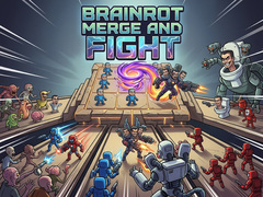 గేమ్ Brainrot Merge and Fight