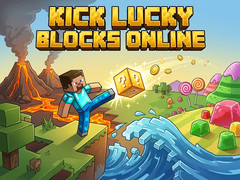 గేమ్ Kick Lucky Blocks Online