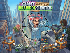 Permainan Giant Wanted Brainrot Shooter