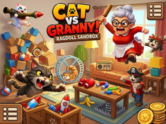 Permainan Cat Vs Granny! Ragdoll Sandbox