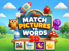 Permainan Match Pictures to Words 3D