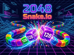 Permainan 2048 Snake.io