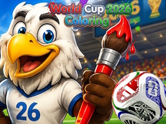 Permainan World Cup 2026 Coloring
