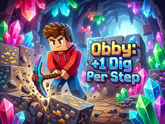 Permainan Obby: +1 Dig Per Step