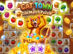 Permainan Cat Town - Tile Match Puzzle