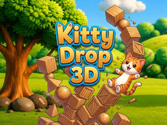 Permainan Kitty Drop 3D