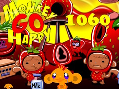Permainan Monkey Go Happy Stage 1060