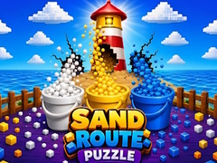 விளையாட்டு Sand Route Puzzle