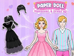 விளையாட்டு Paper Doll Makeover & Dress Up