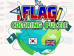 விளையாட்டு Flag Coloring Puzzle