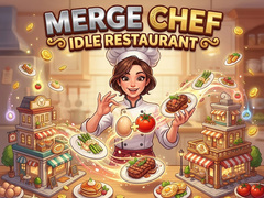Permainan Merge Chef: Idle Restaurant
