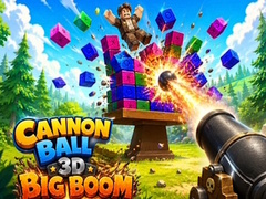 Permainan Cannon Ball 3D Big Boom