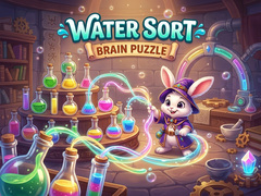 விளையாட்டு Water Sort Brain Puzzles