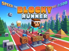 గేమ్ Blocky Runner