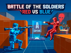 గేమ్ Battle of the Soldiers Red vs Blue