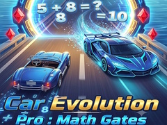 Permainan Car Evolution Pro : Math Gates