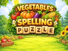 Permainan Vegetable Spelling Puzzle