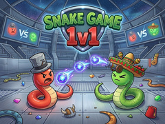 Permainan Snake Game 1v1