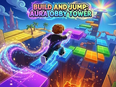 Permainan Build and Jump: Aura Obby Tower
