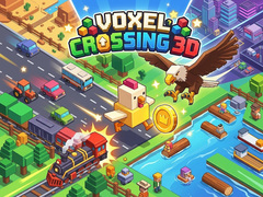 Permainan Voxel Crossing 3D