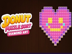 Permainan Donut Puzzle Sort Diamond Art