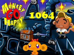 Permainan Monkey Go Happy Stage 1064