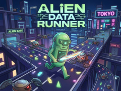 గేమ్ Alien Data Runner