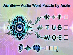 விளையாட்டு Aurdle — Audio Word Puzzle by Auzle
