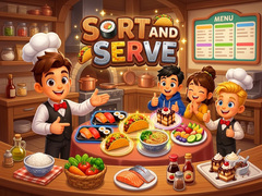 விளையாட்டு Sort and Serve