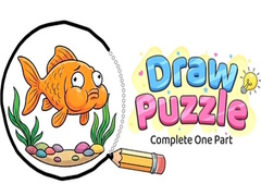 விளையாட்டு Draw Puzzle Complete One Part