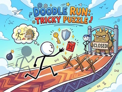 Permainan Doodle Run: Tricky Puzzle