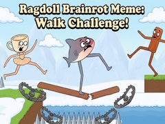 Permainan Ragdoll Brainrot Meme: Walk Challenge!