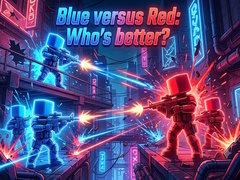 விளையாட்டு Blue versus Red: Who's better?